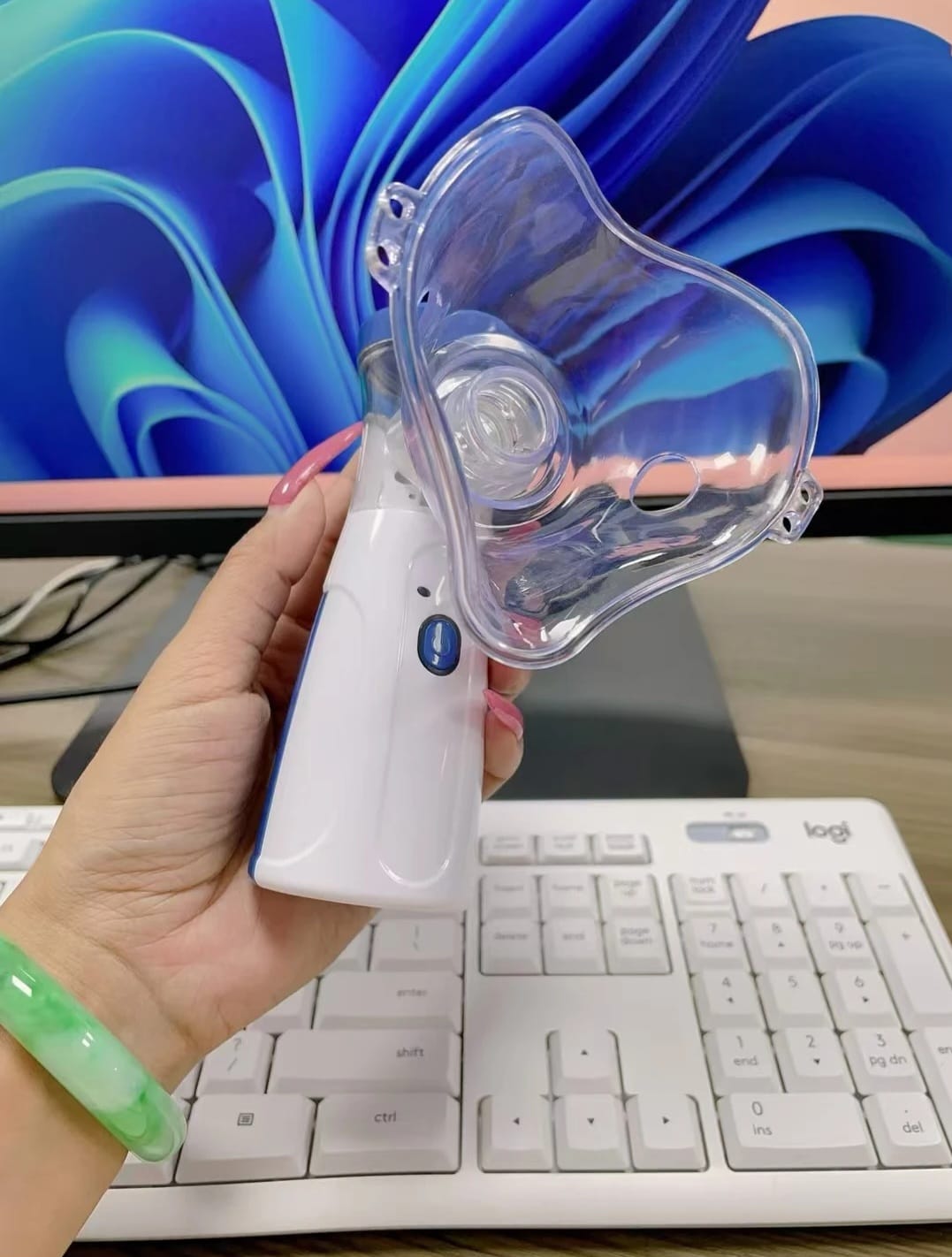 INHALAPLUS Nebulizador Portátil Niños Adultos