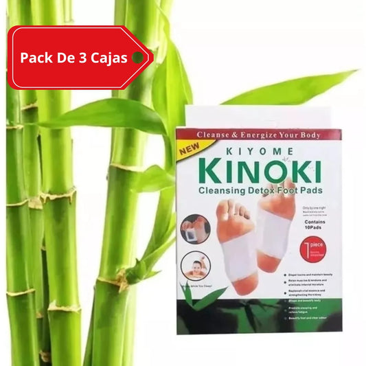 3 Pack Parches Kinoki Desintoxicación