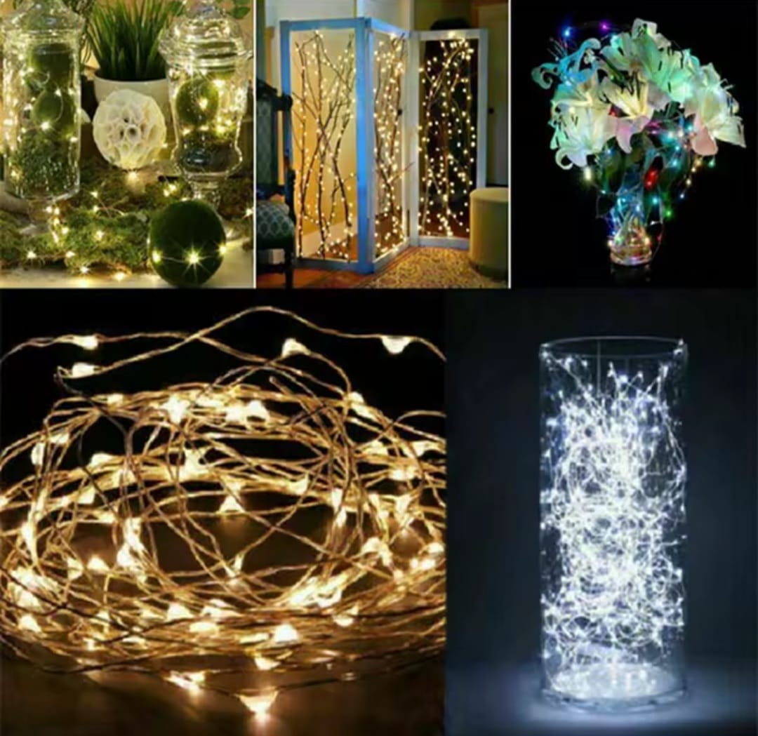 LUZ DE CRISTAL   PACK DE 30 METROS  .