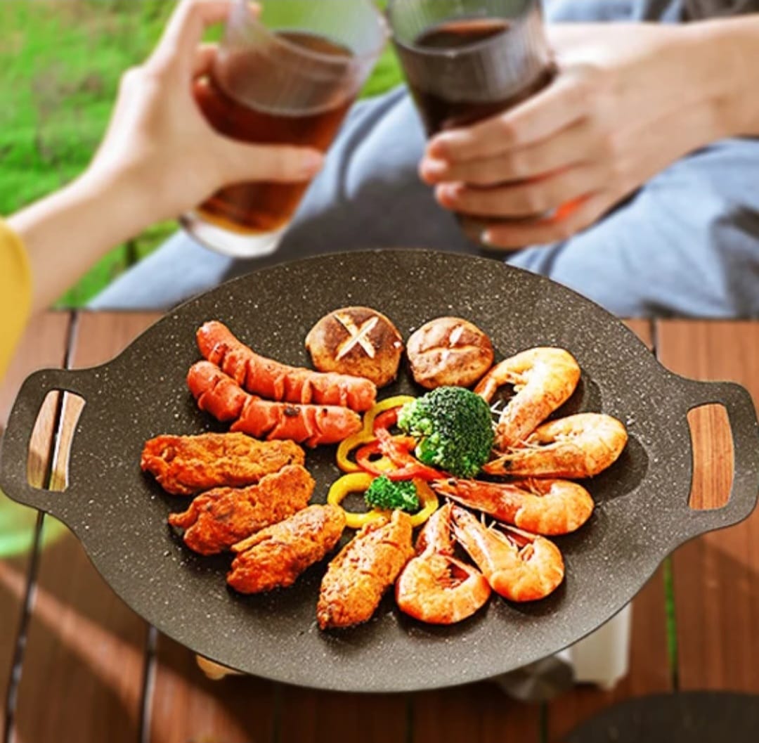 Plancha Antiadherente Sarten Budare 35cm