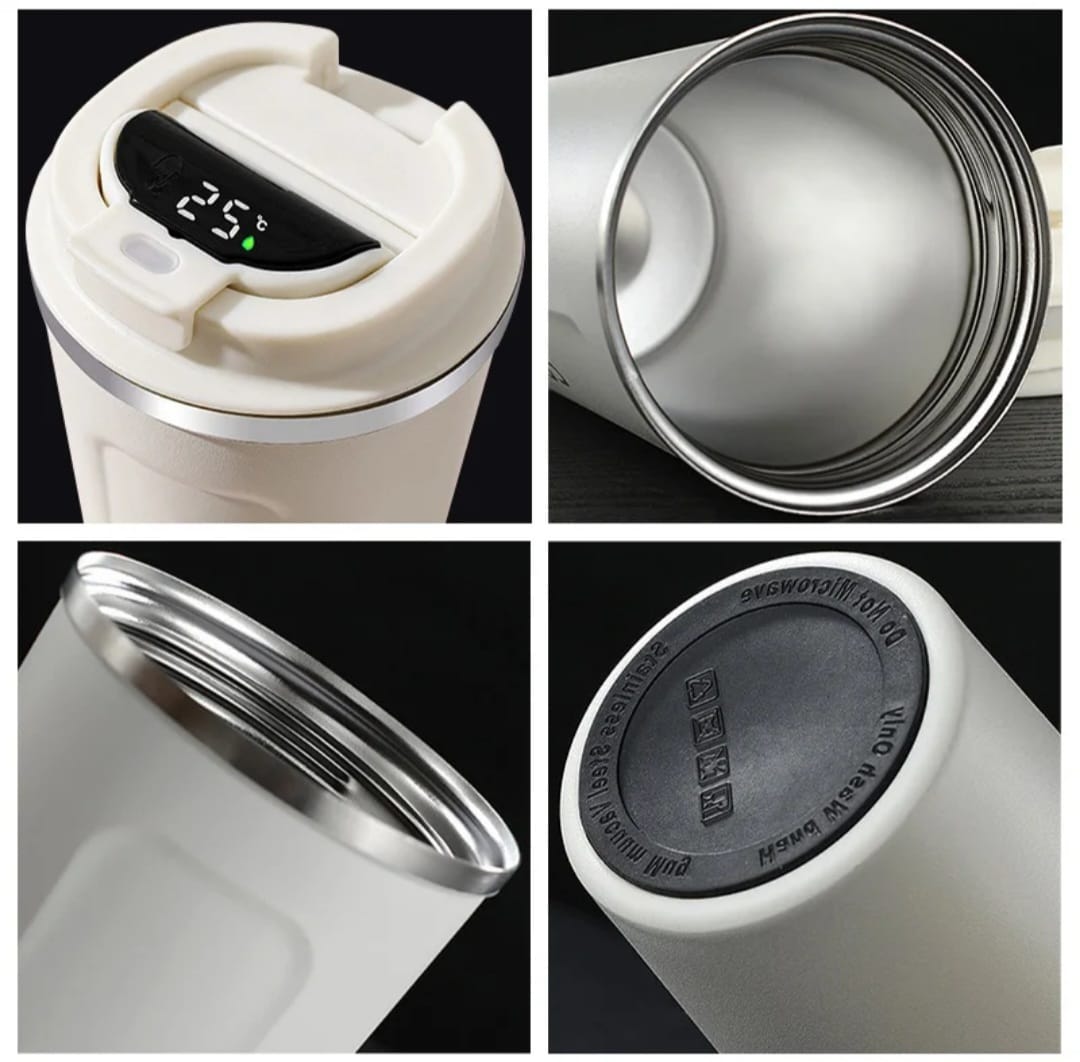 Coffeeflow Vaso Térmico De 500ml Con Pantalla