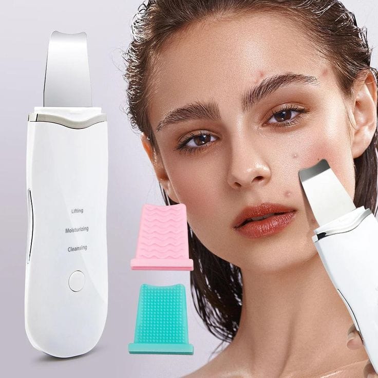 Paleta Ultrasónica Limpiador Facial